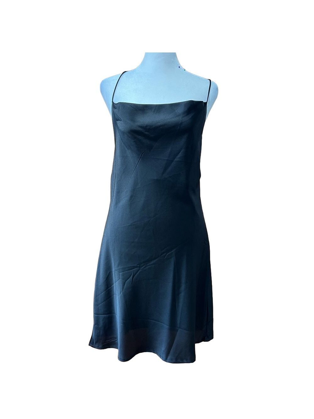 Black Slip Dress Elegant